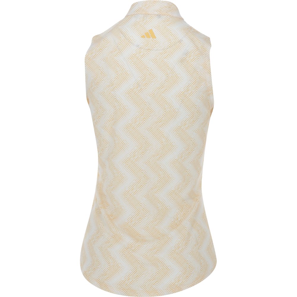 Women's Ultimate365 Ottoman Printed 1/4 Zip Sleeveless Polo