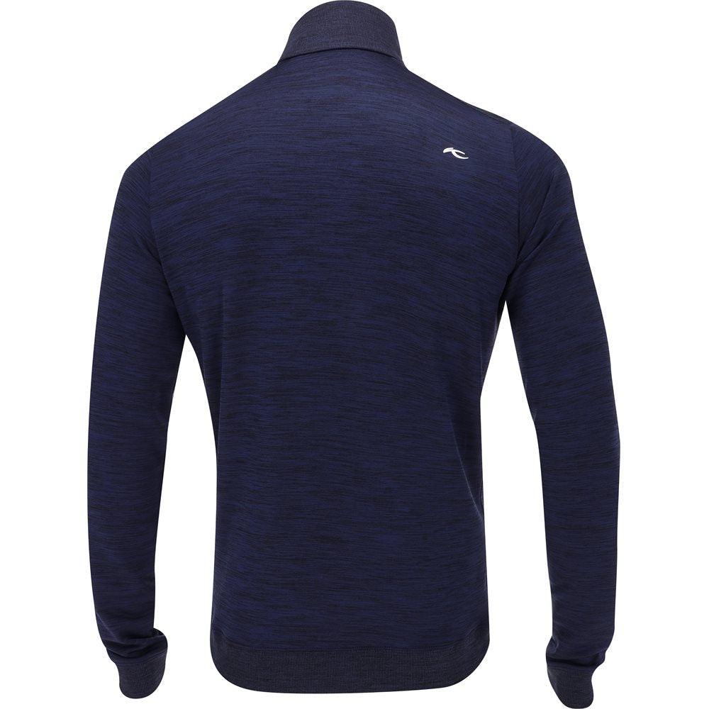 Liam Techwool Ribbed Hem 1/2 Zip Midlayer