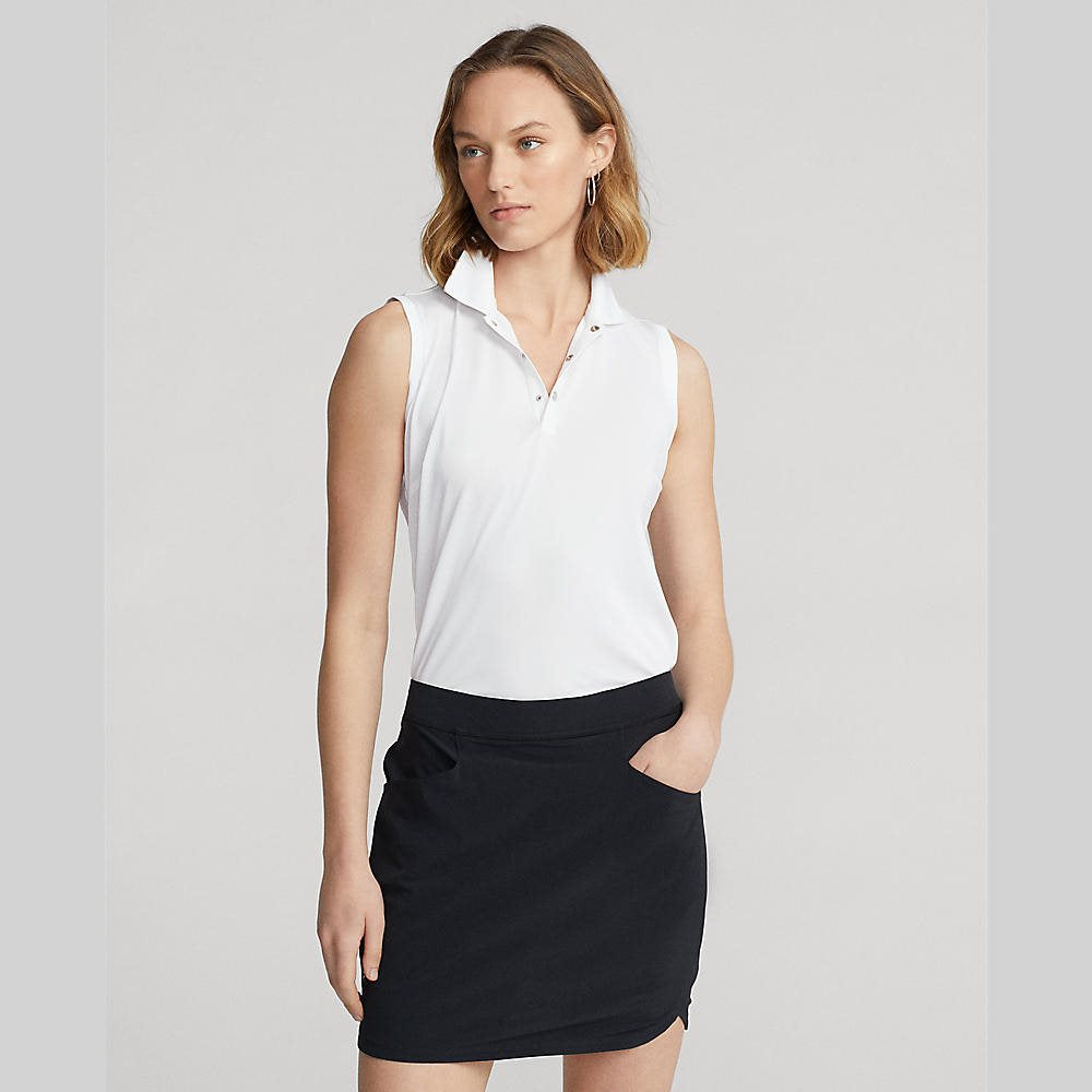 Women's Sleeveless Air Tech Pique Tournament Polo