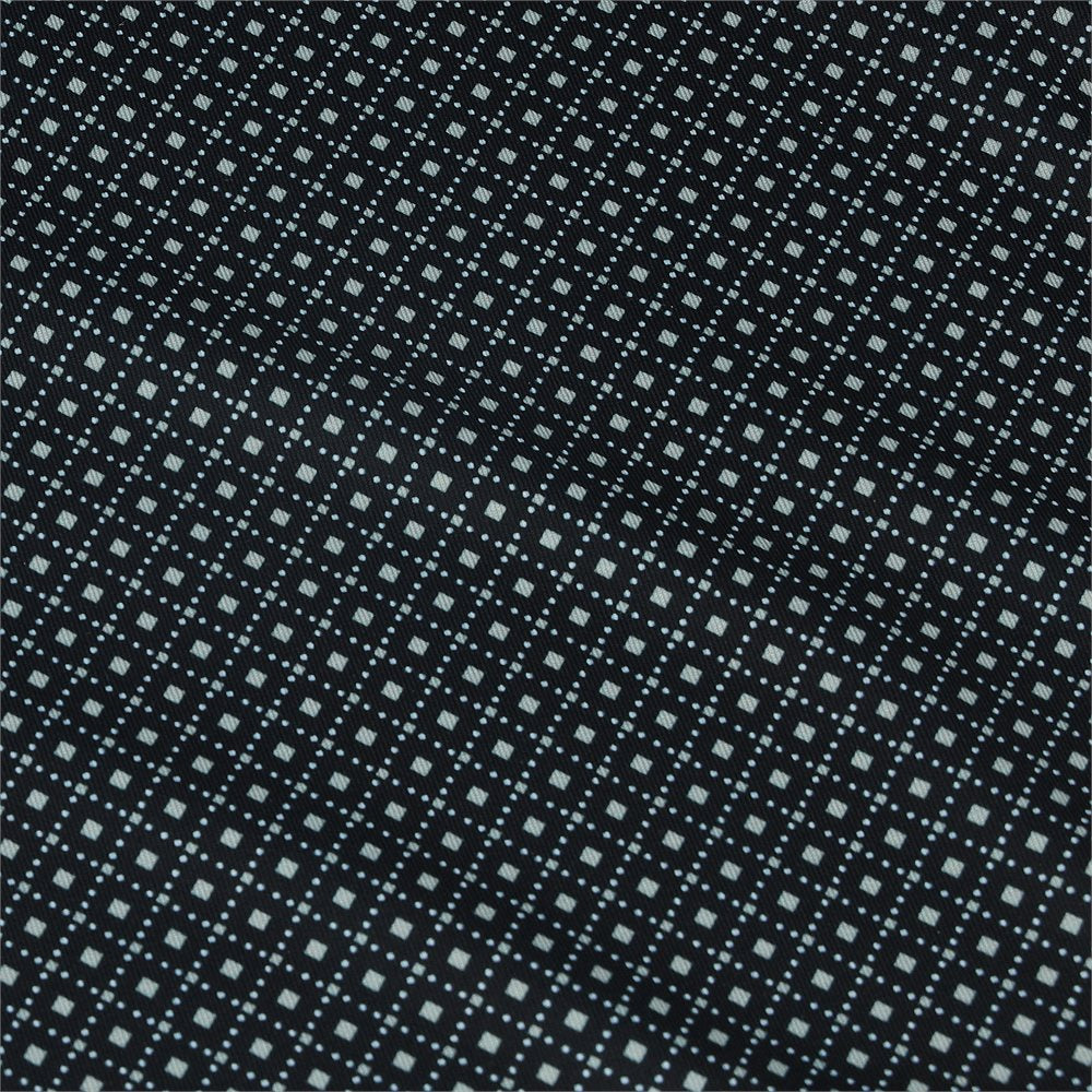 Lisle Dot Geo Print Self Collar Golf Polo - Previous Season