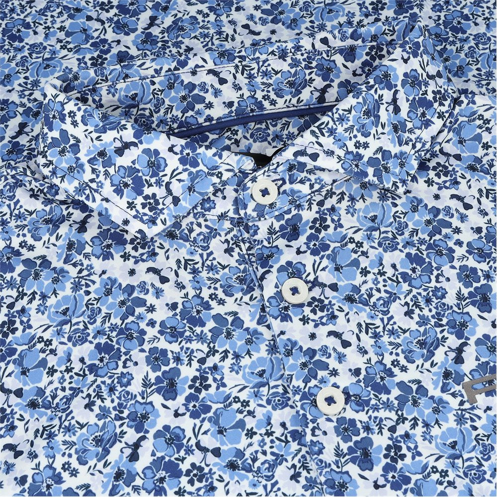 Printed Lightweight Airflow Polo