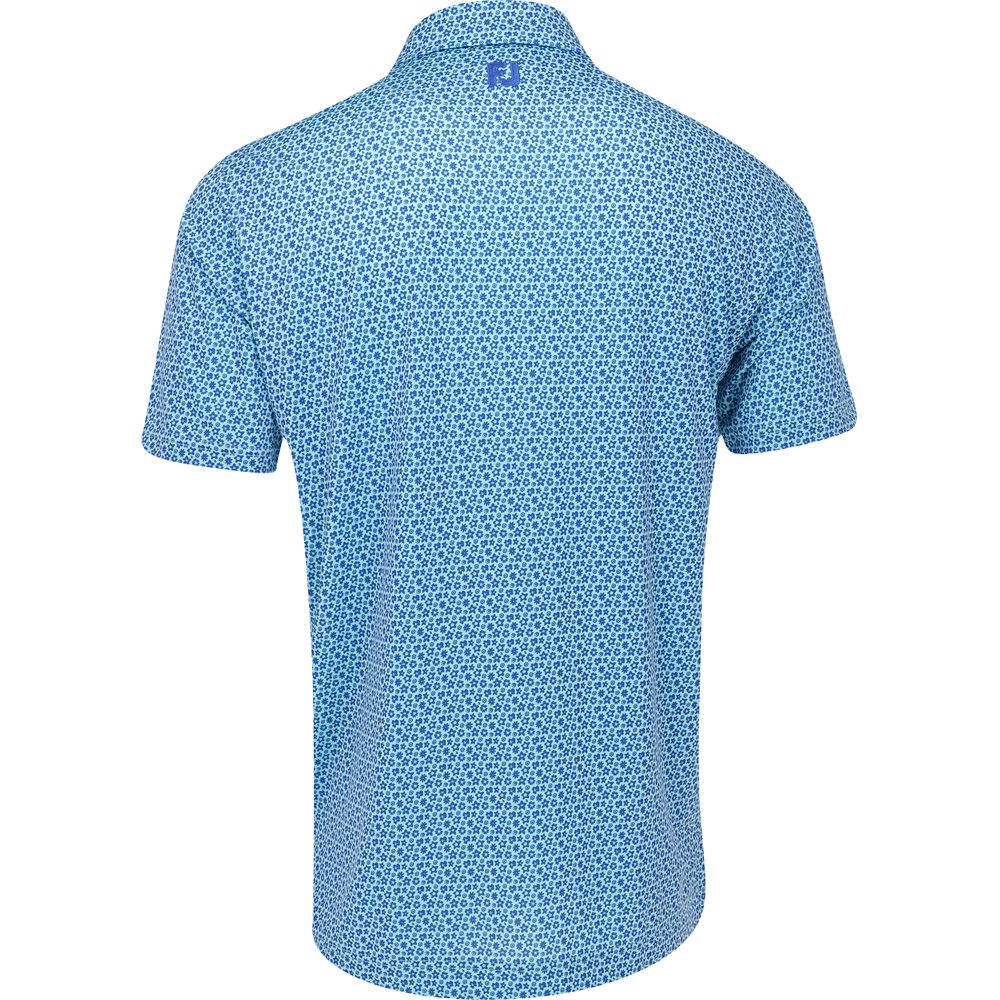 Allover Floral Lisle Polo