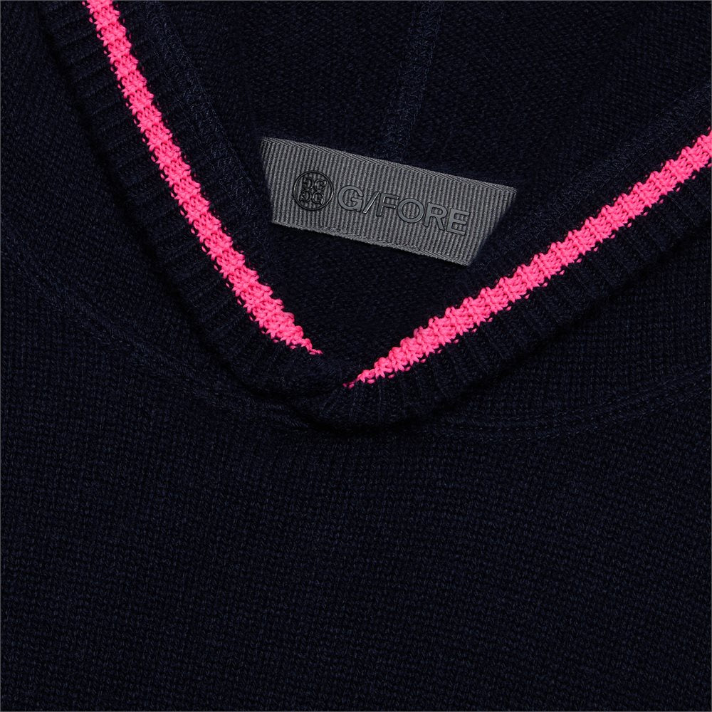 Washable Cashmere Hooded Sweater