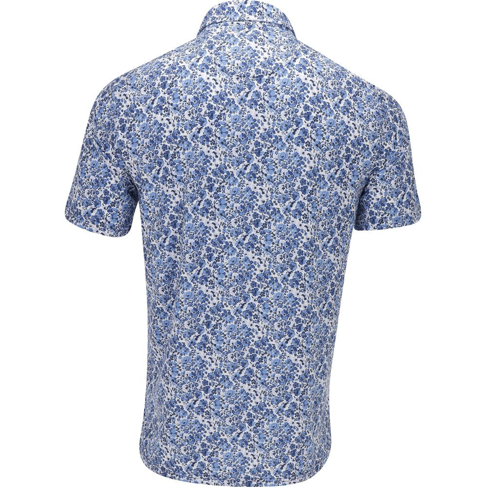 Printed Lightweight Airflow Polo
