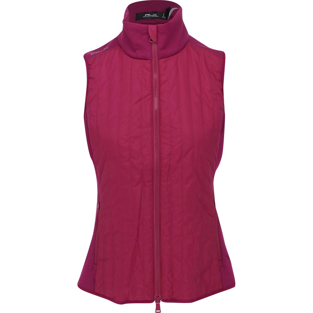 Women's Performance Wool Nylon Full Zip Solid Vest