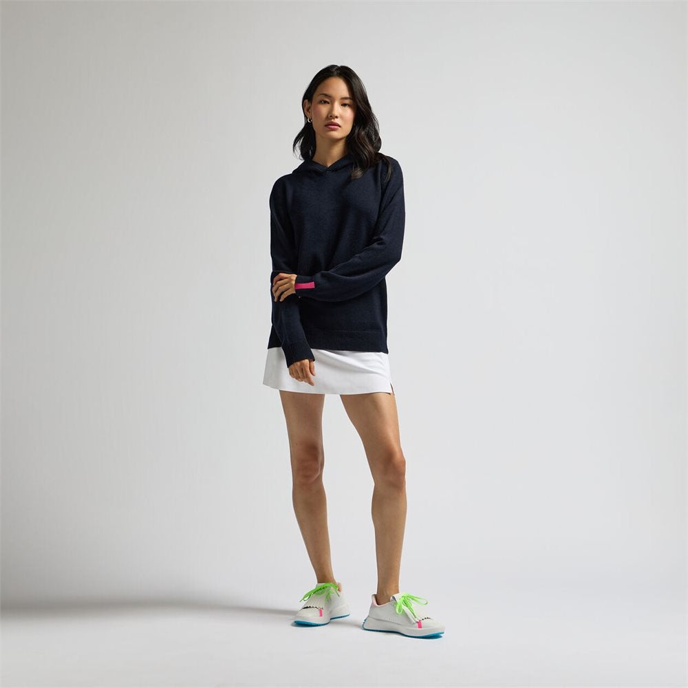 Washable Cashmere Hooded Sweater