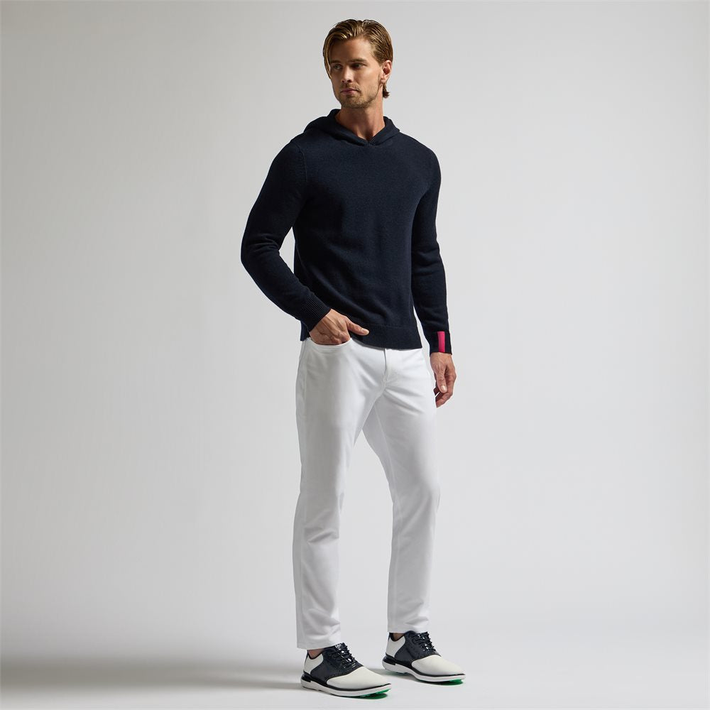 Washable Cashmere Hooded Sweater