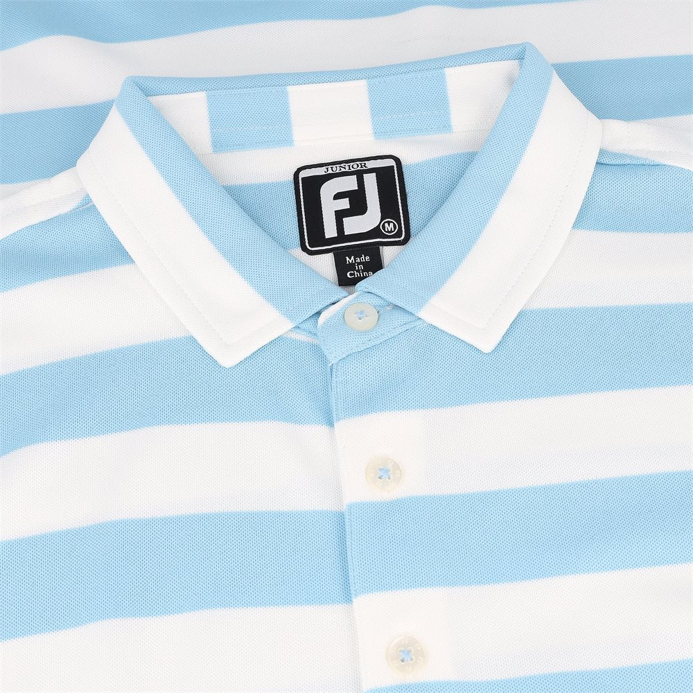 Juniors' Rugby Stripe Pique Polo - Previous Season
