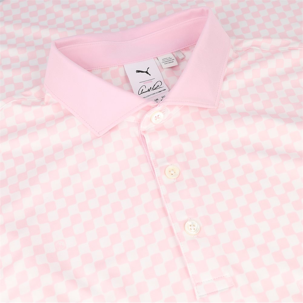 PUMA x Arnold Palmer MATTR Checkered Polo