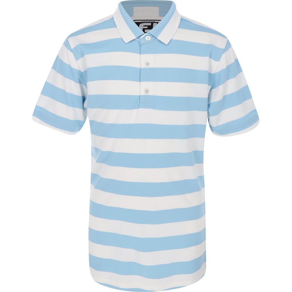 Juniors' Rugby Stripe Pique Polo - Previous Season