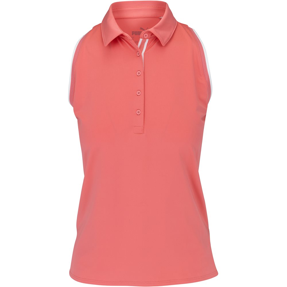 Women's MATTR Peak Sleeveless Golf Polo