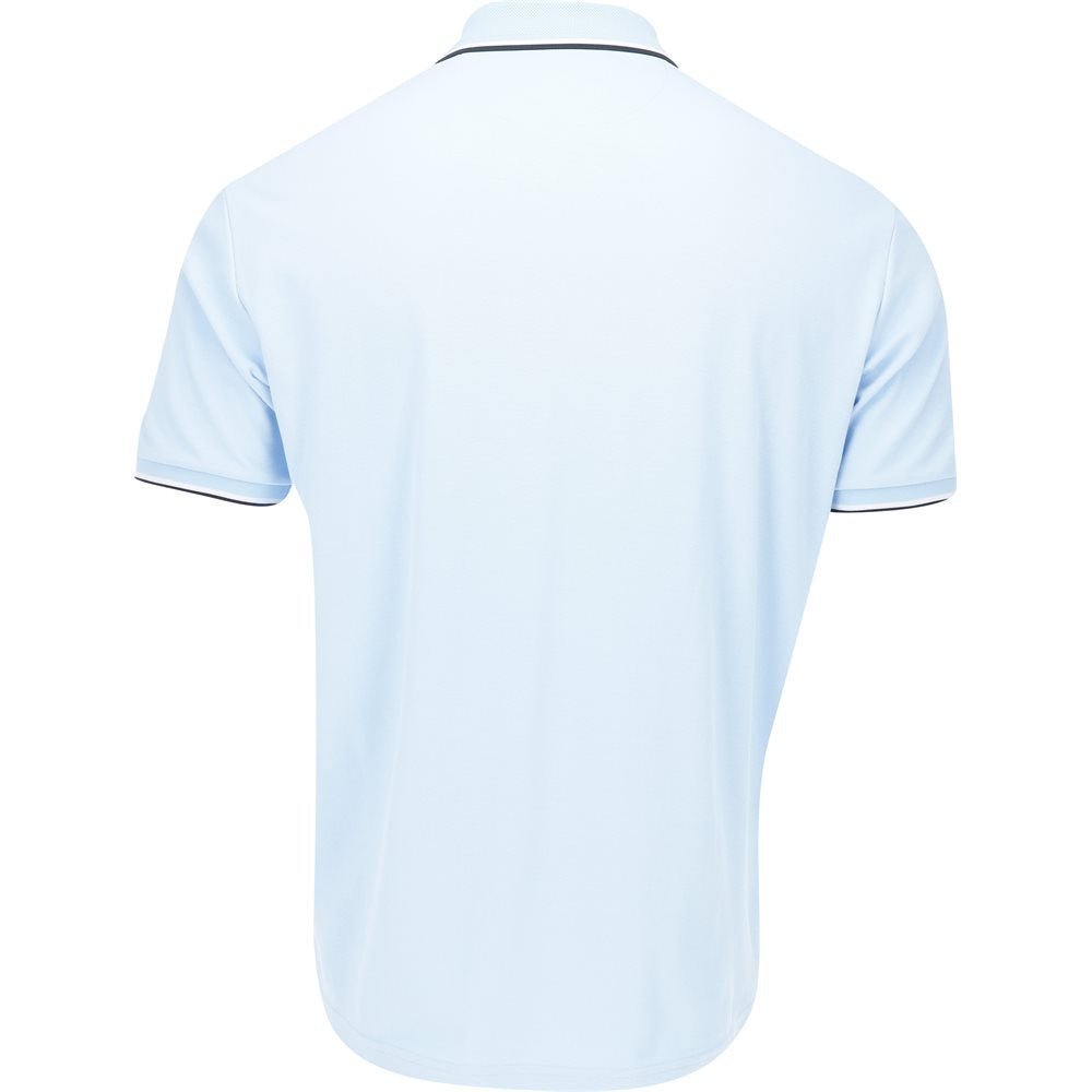 Zip Placket Fine Pique Polo