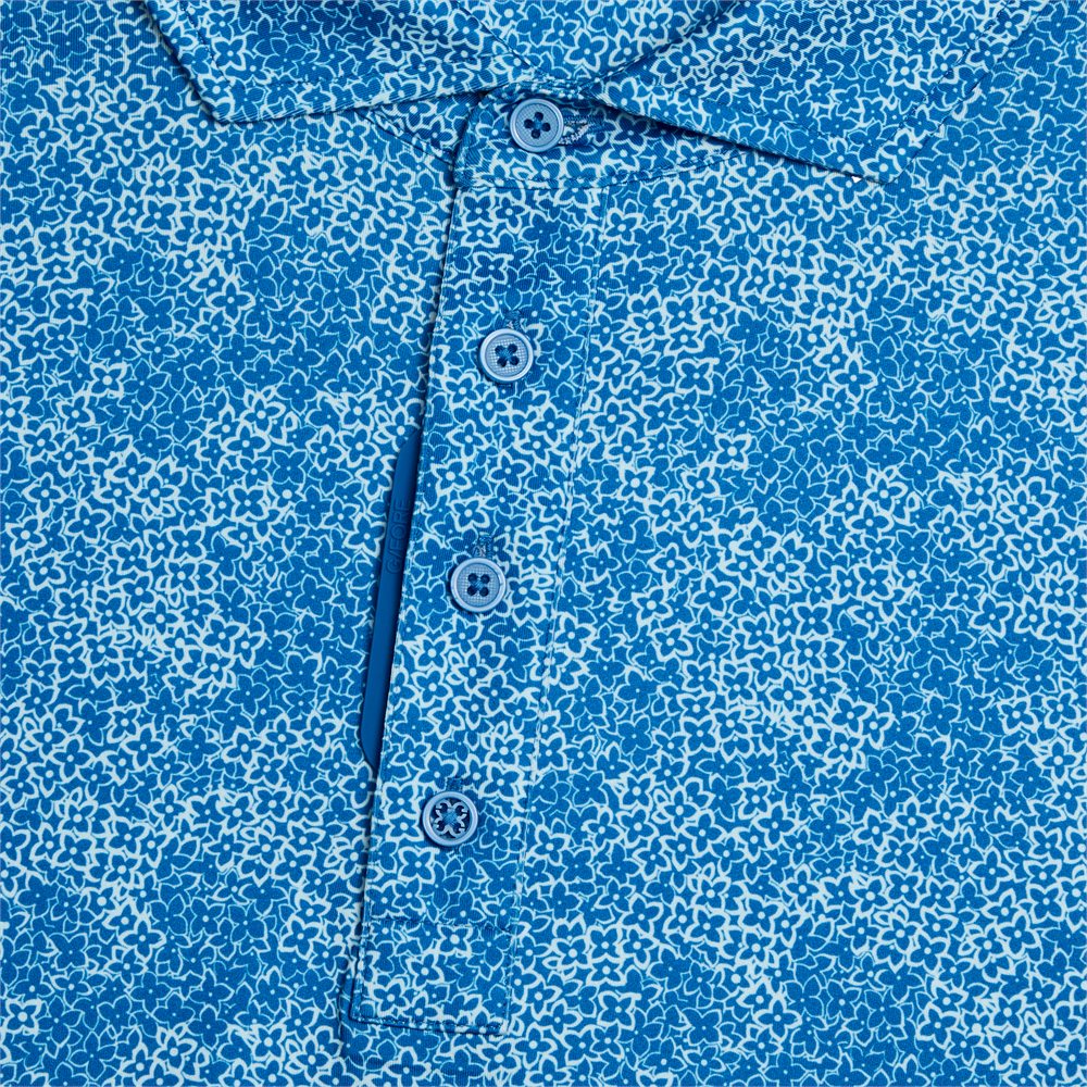 Hydrangea Tech Jersey Polo