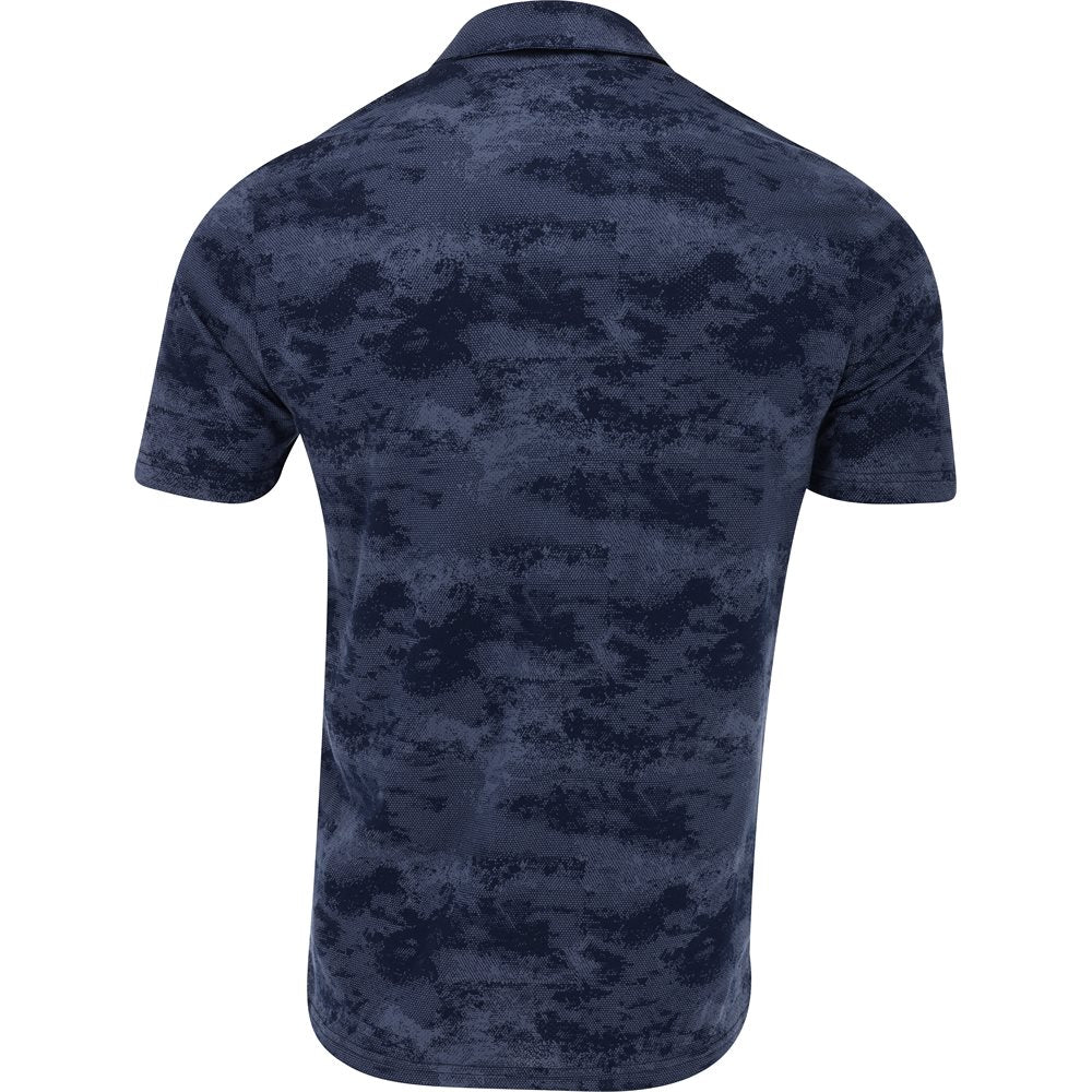 Go-To Printed Mesh Polo