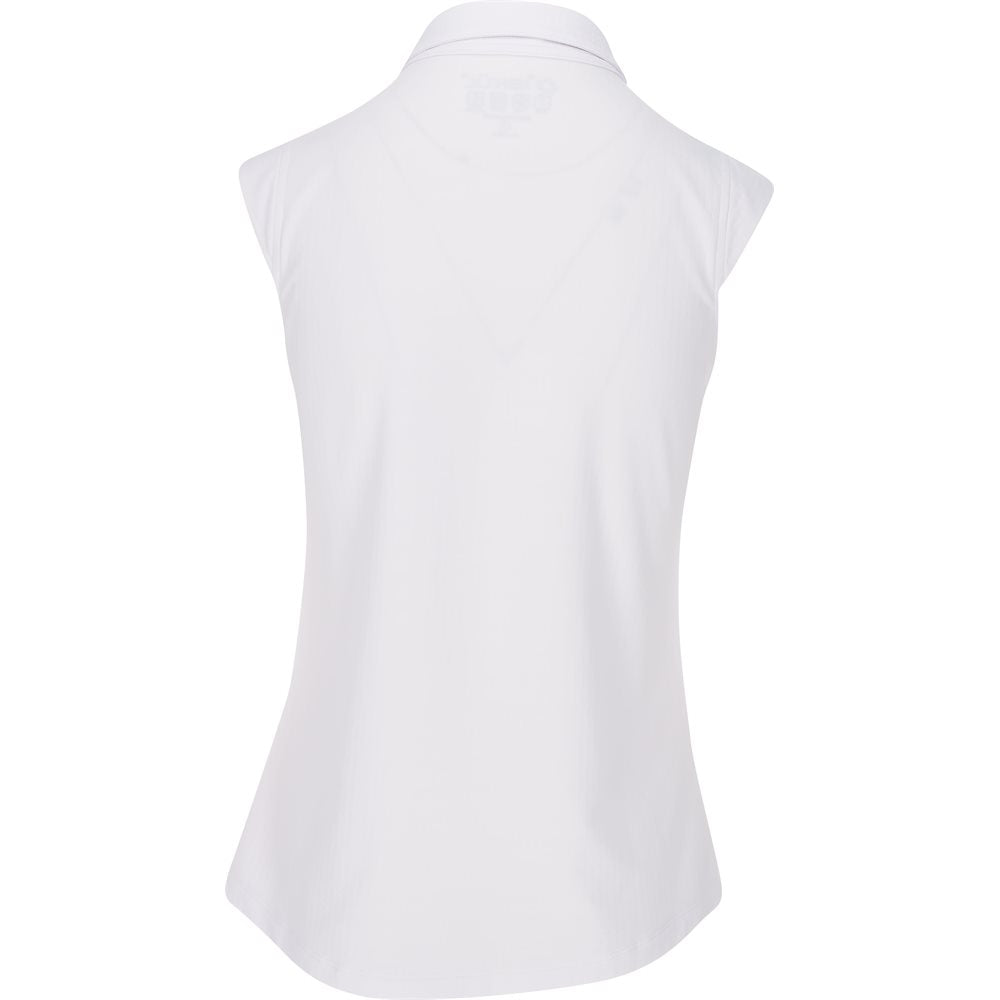Women's Sleeveless Polo - Solid