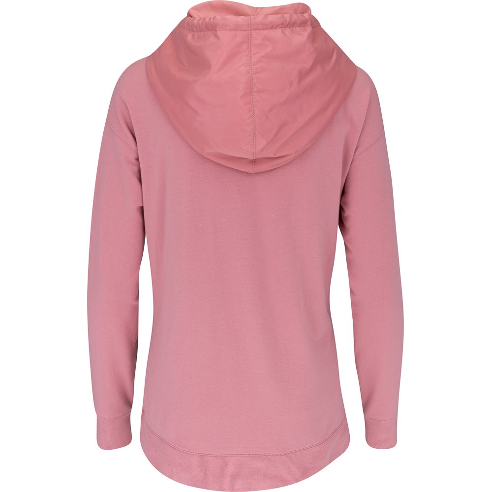 Women's Cloud Fleece Hoodie Nylon Pocket Sweatshirt