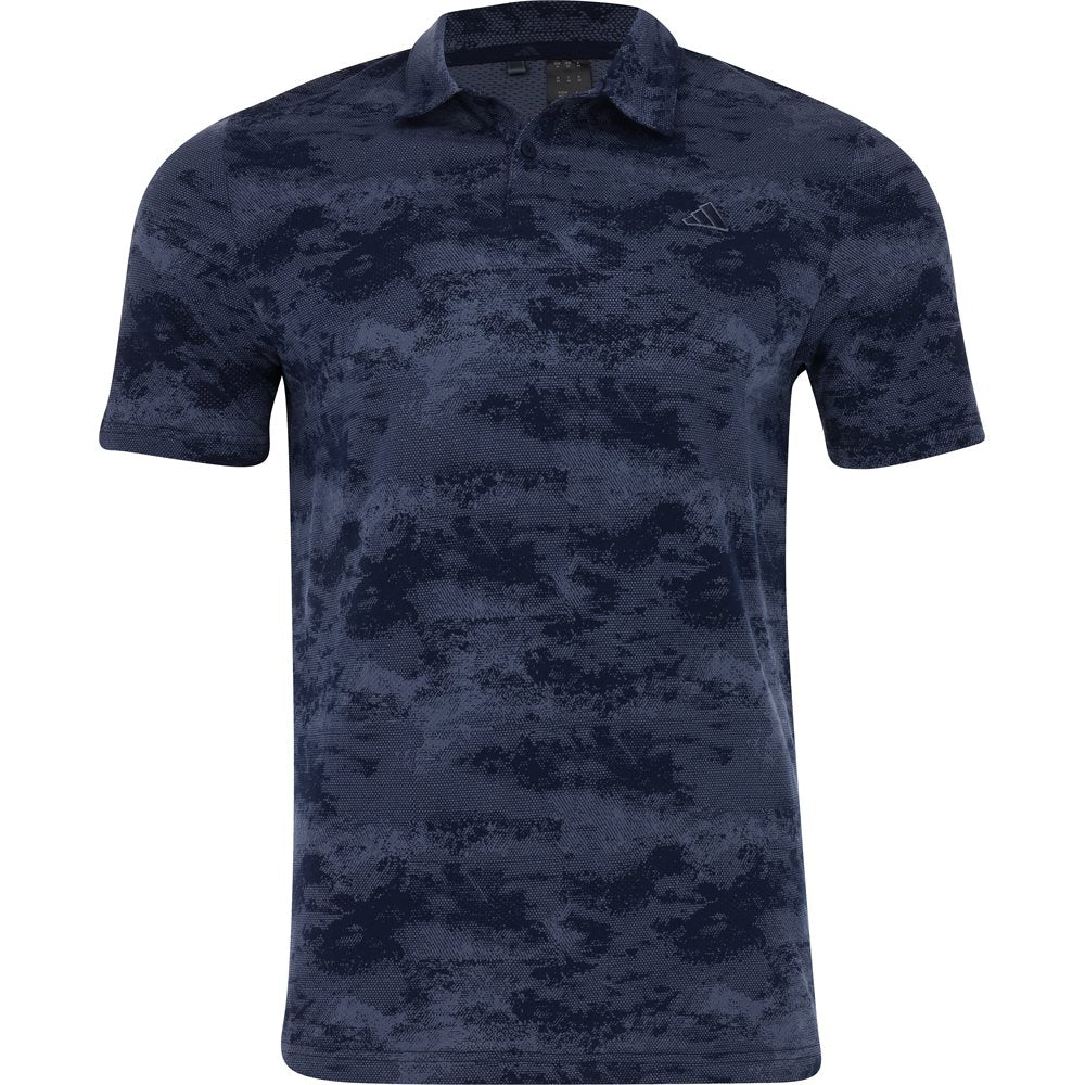 Go-To Printed Mesh Polo