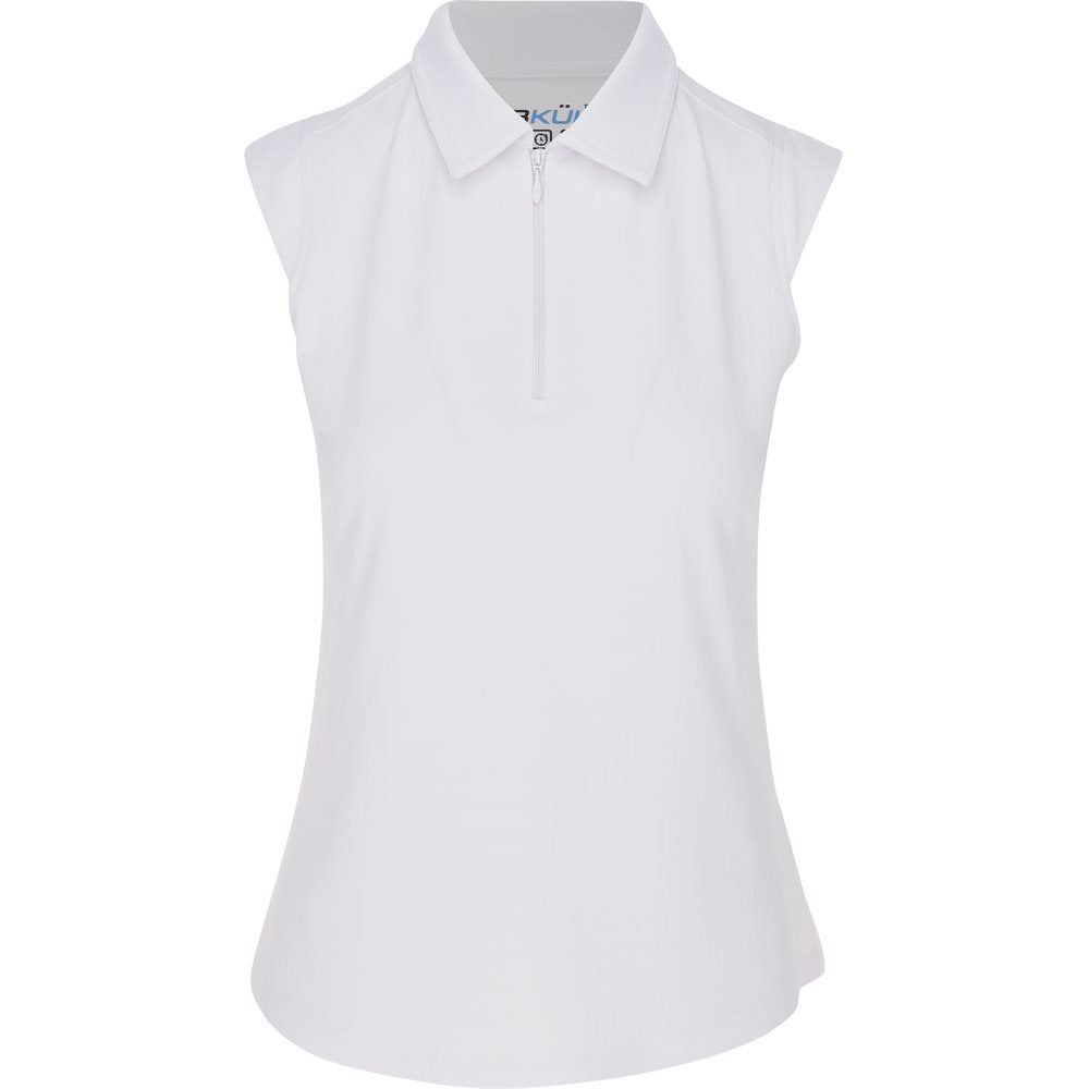 Women's Sleeveless Polo - Solid