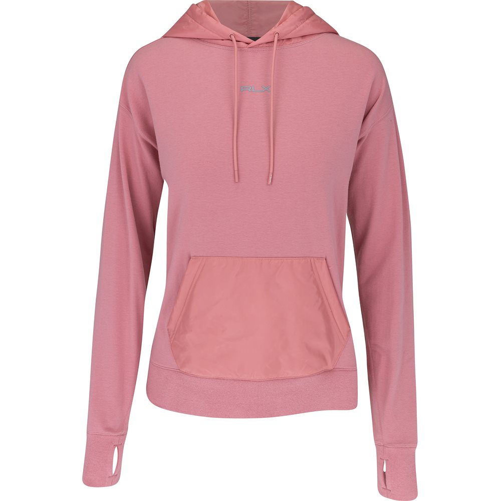 Women's Cloud Fleece Hoodie Nylon Pocket Sweatshirt