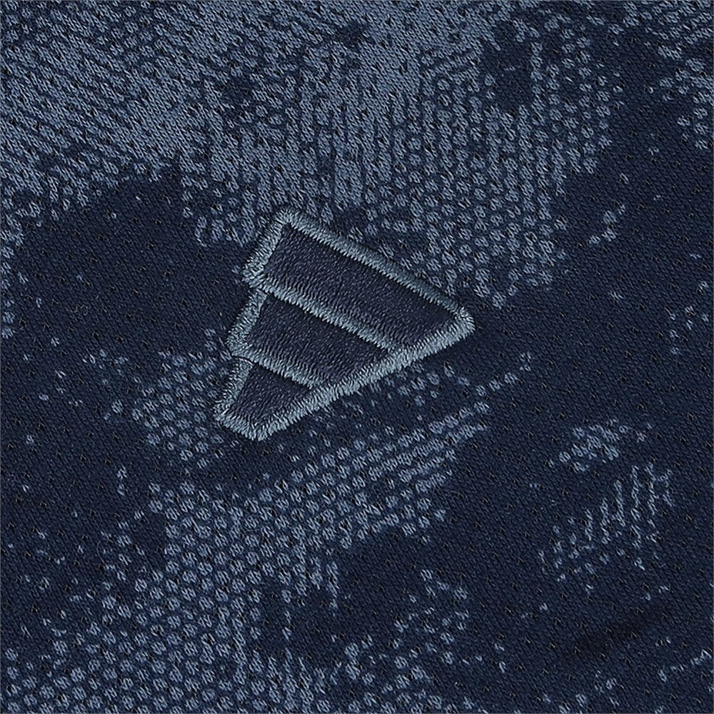 Go-To Printed Mesh Polo