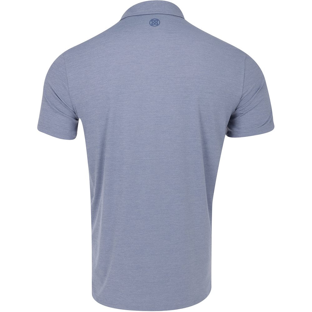 Rib Gusset Melange Ice Nylon Polo