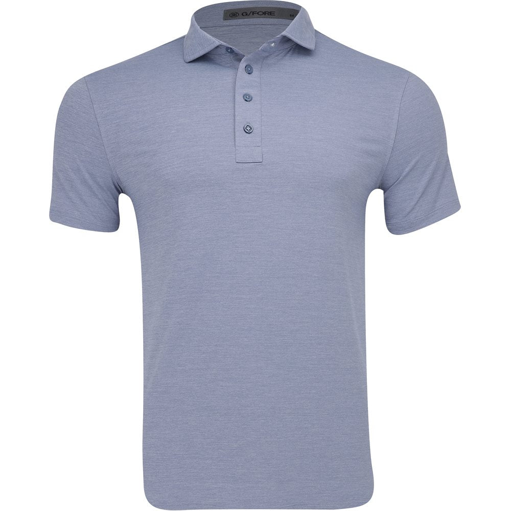 Rib Gusset Melange Ice Nylon Polo