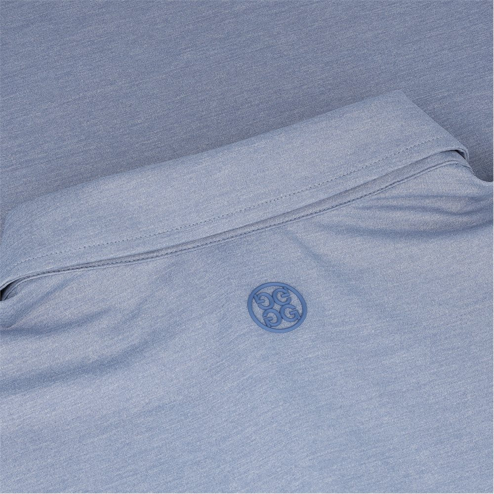 Rib Gusset Melange Ice Nylon Polo