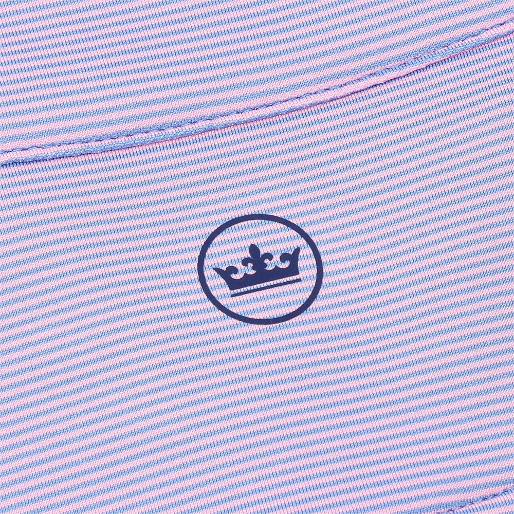 Perth Sugar Stripe Performance 1/4 Zip Pullover