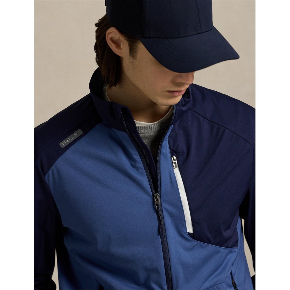 Color-Blocked Packable Jacket