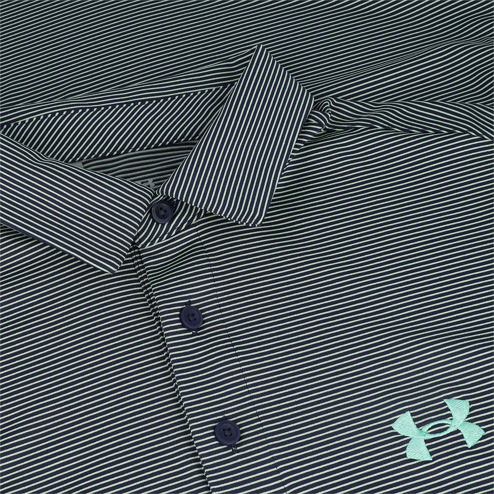 T2 Green Bridge Stripe Polo