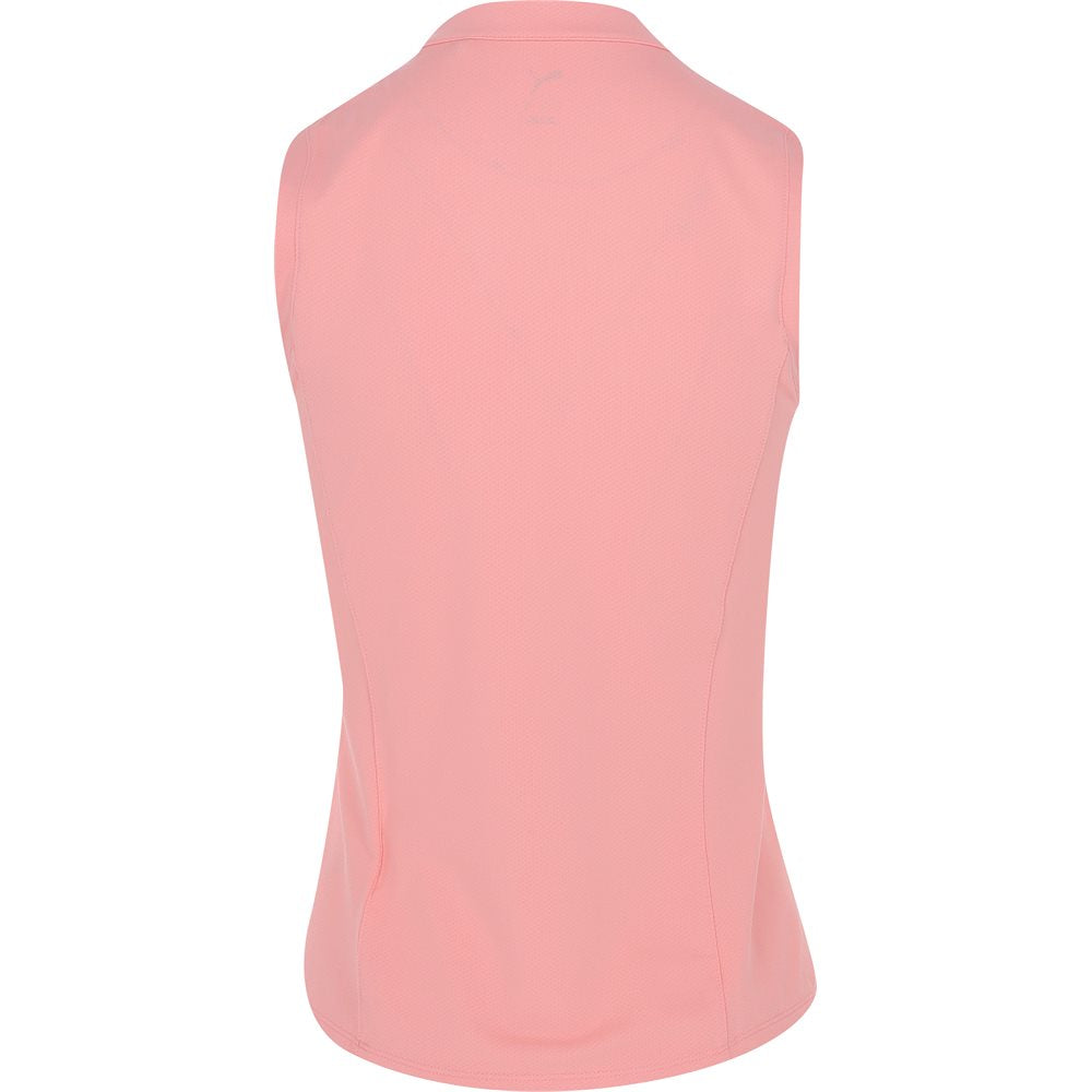 Women's Aerlon Sleeveless 1/4 Zip Blade Collar Polo