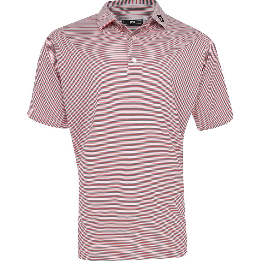 TOUR LOGO Emory Stripe Polo - Previous Season