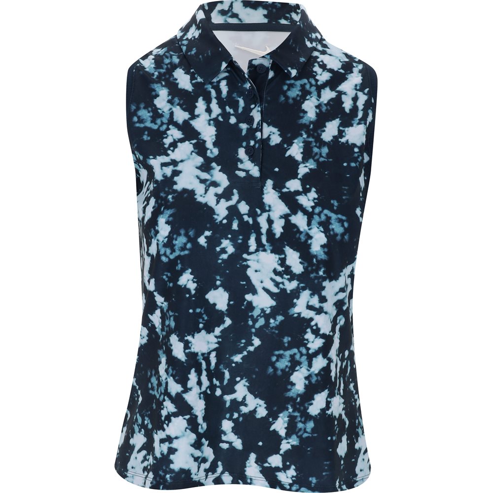Women's DF Victory Sleeveless Print Polo