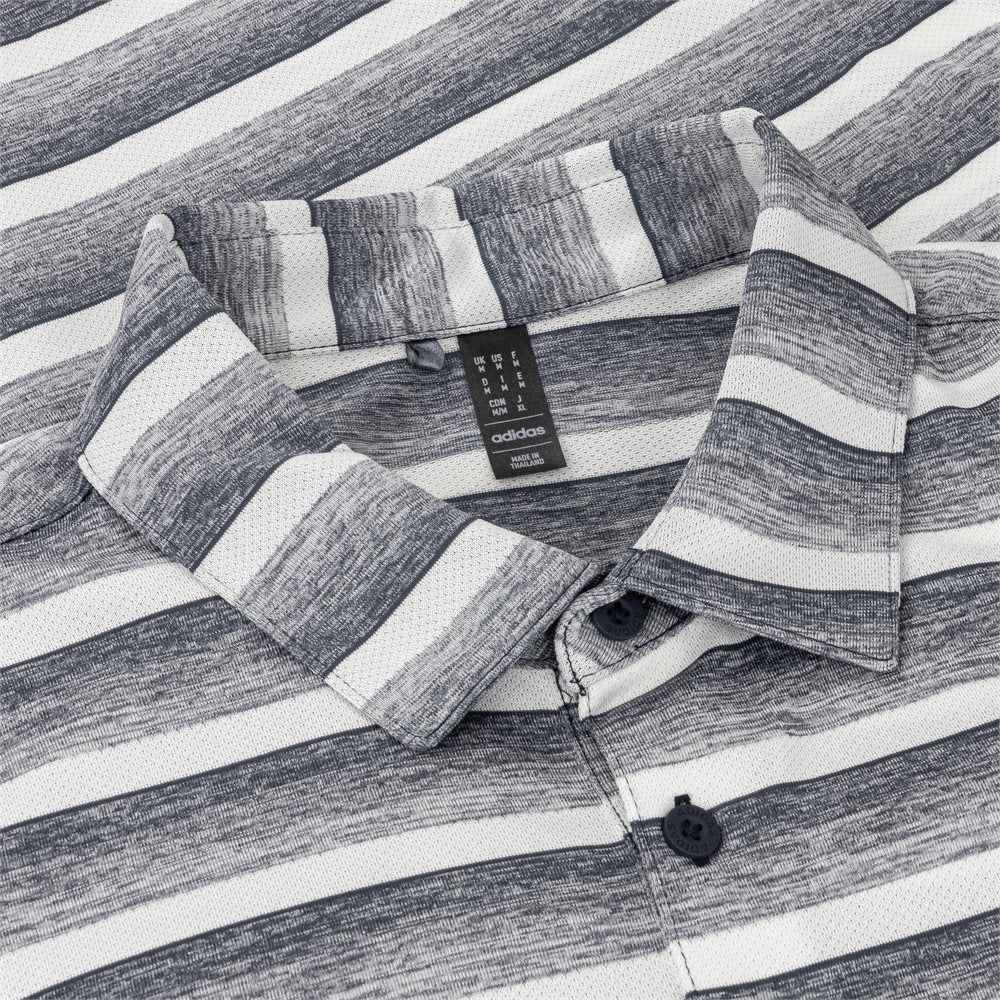 Two-Color Striped Polo