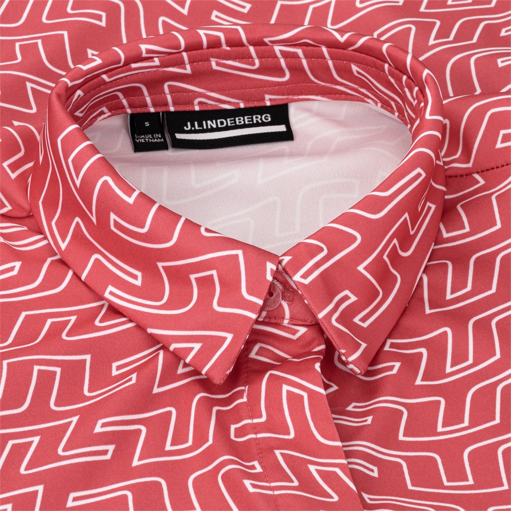 Women's Dena Print Sleeveless Polo