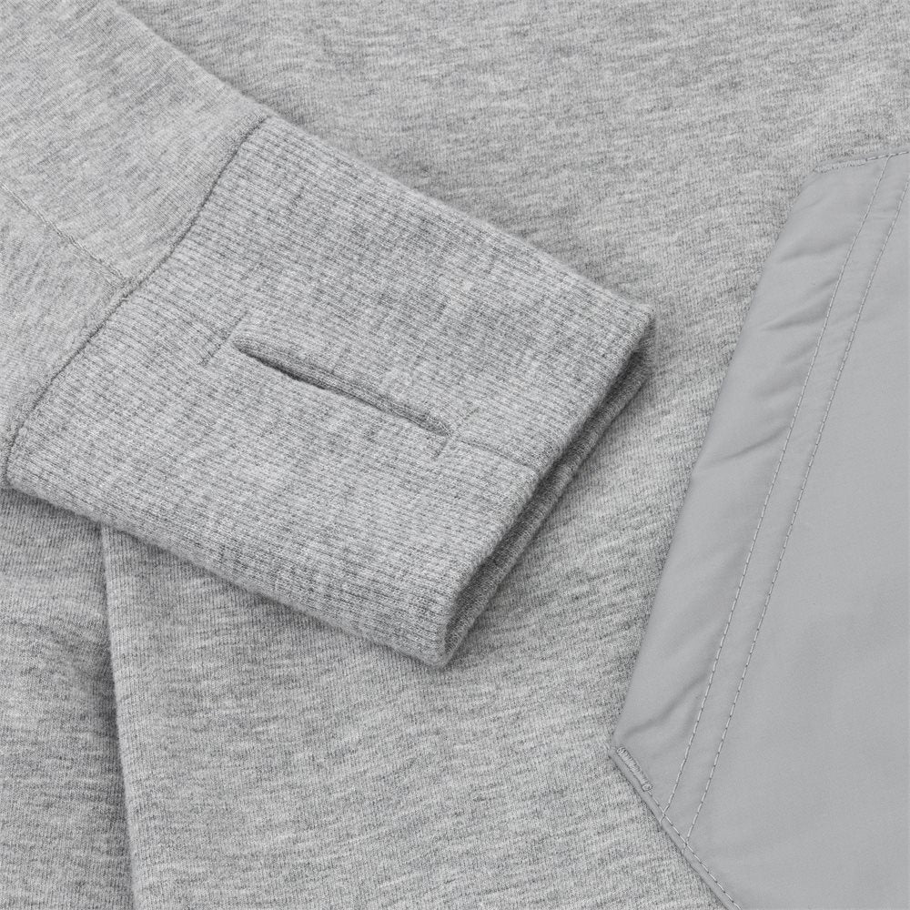 Women's Cloud Fleece Hoodie Nylon Pocket Sweatshirt