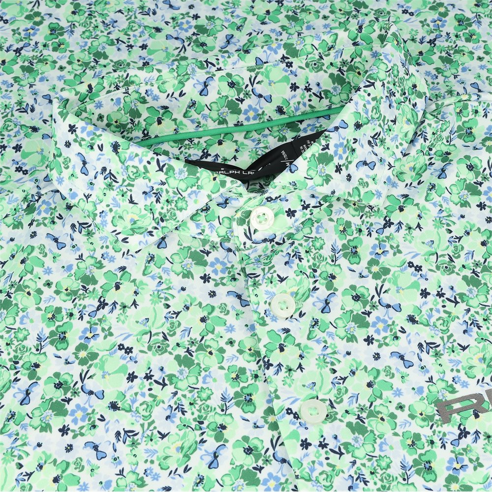 Printed Lightweight Airflow Polo