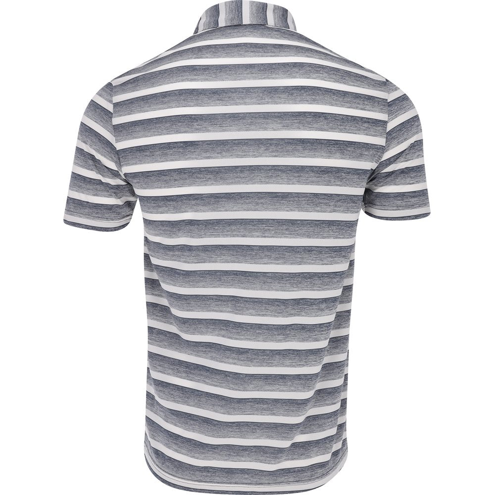 Two-Color Striped Polo