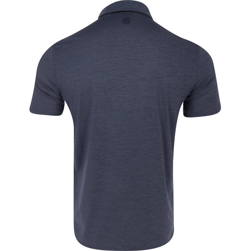 Rib Gusset Melange Ice Nylon Polo