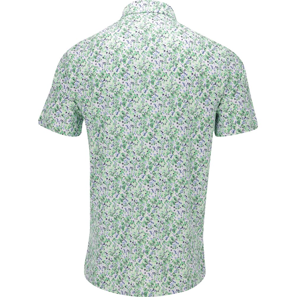 Printed Lightweight Airflow Polo
