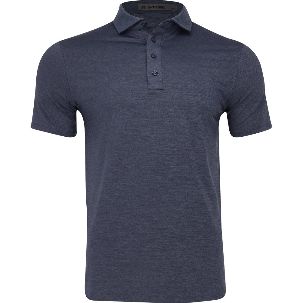 Rib Gusset Melange Ice Nylon Polo