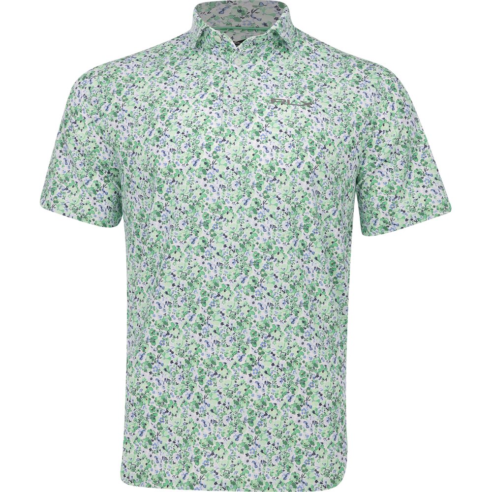 Printed Lightweight Airflow Polo