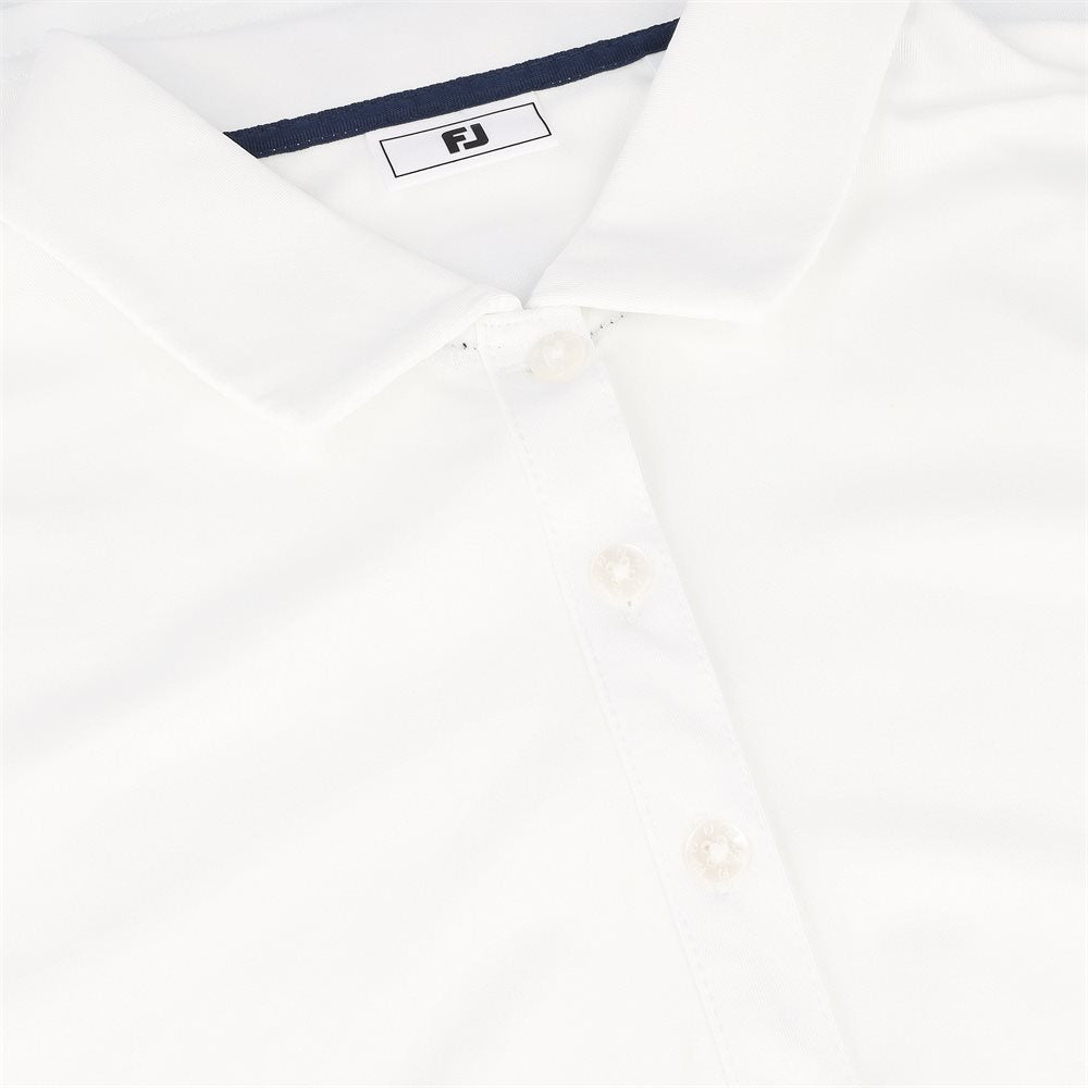 Women's Solid Lisle Sleeveless Polo