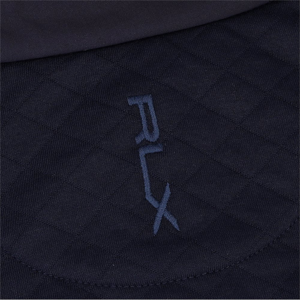 Quilted Double Knit 1/4 Zip On Seam Pocket Midlayer