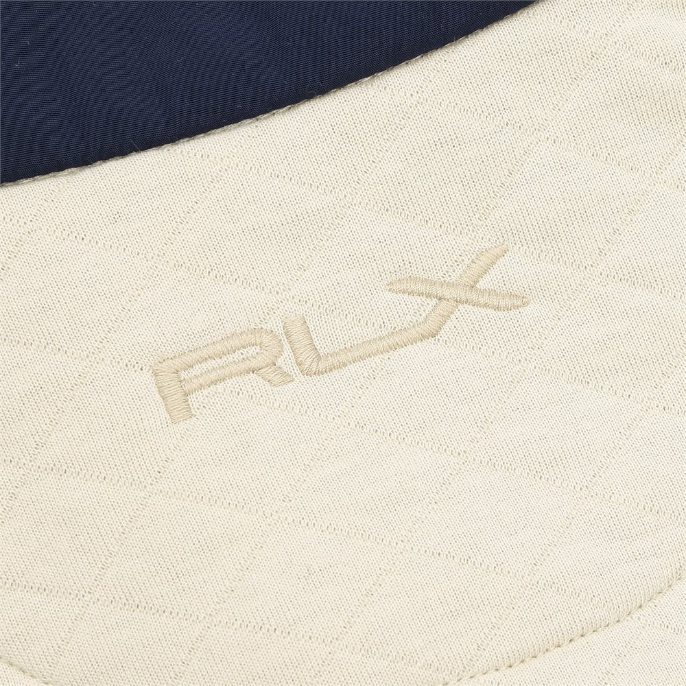 Quilted Double-Knit 1/2 Zip Pullover