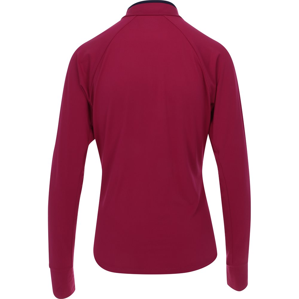 Women's Stretch Peached Jersey 1/4 Zip Midlayer