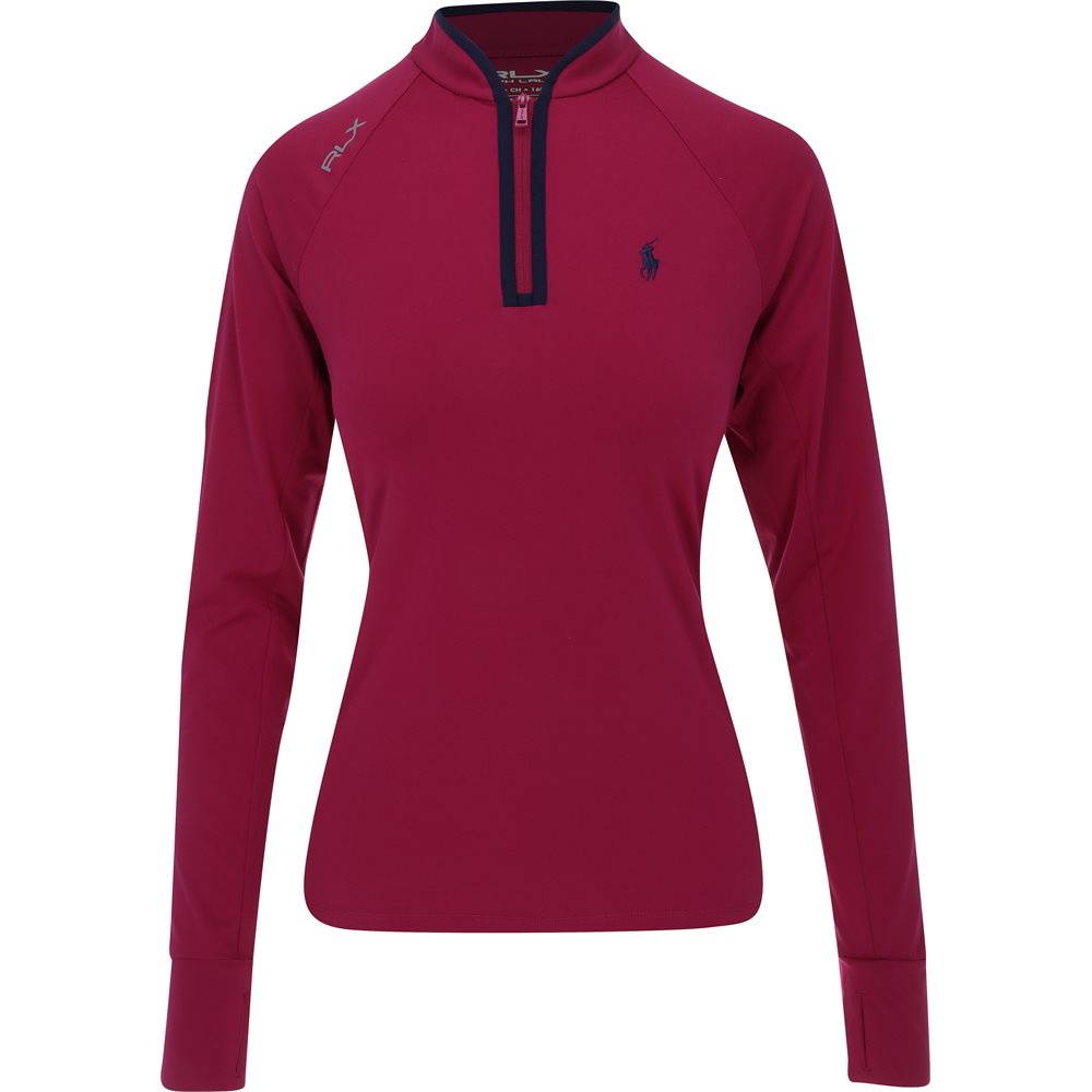 Women's Stretch Peached Jersey 1/4 Zip Midlayer