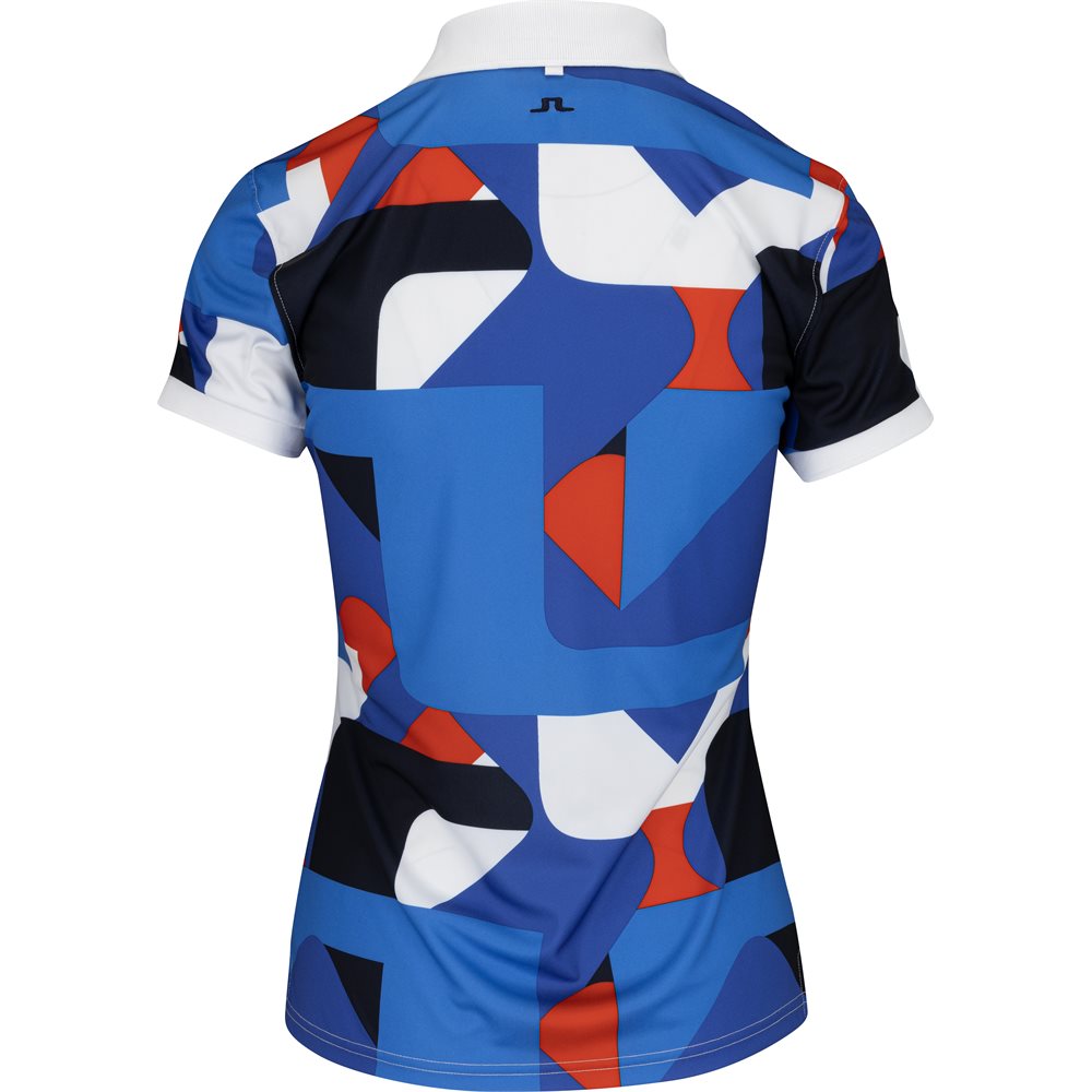 Women's Tour Tech Print Polo