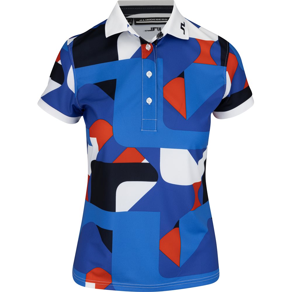 Women's Tour Tech Print Polo