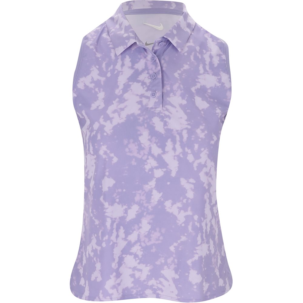 Women's DF Victory Sleeveless Print Polo